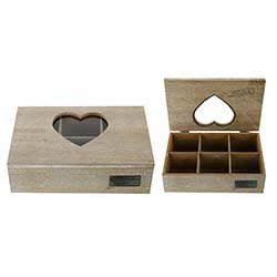 Teebox caja de madera