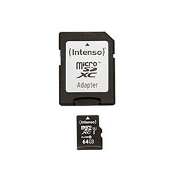 Intenso 64GB microSDXC 64GB MicroSDXC UHS Clase 10 memoria flash