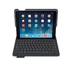 Logitech Type + - Funda con teclado QWERTZ Alemán para tablet Apple iPad Air