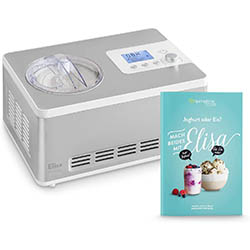 Heladera yogurtera 2 en 1 ELISA con compresor de refrigeración y función de calefacción