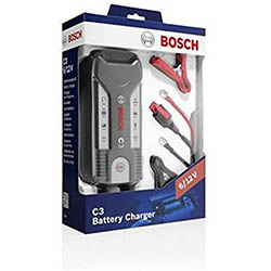 Cargador automático de batería Bosch C3 para 6 -12 V / 3,8 A